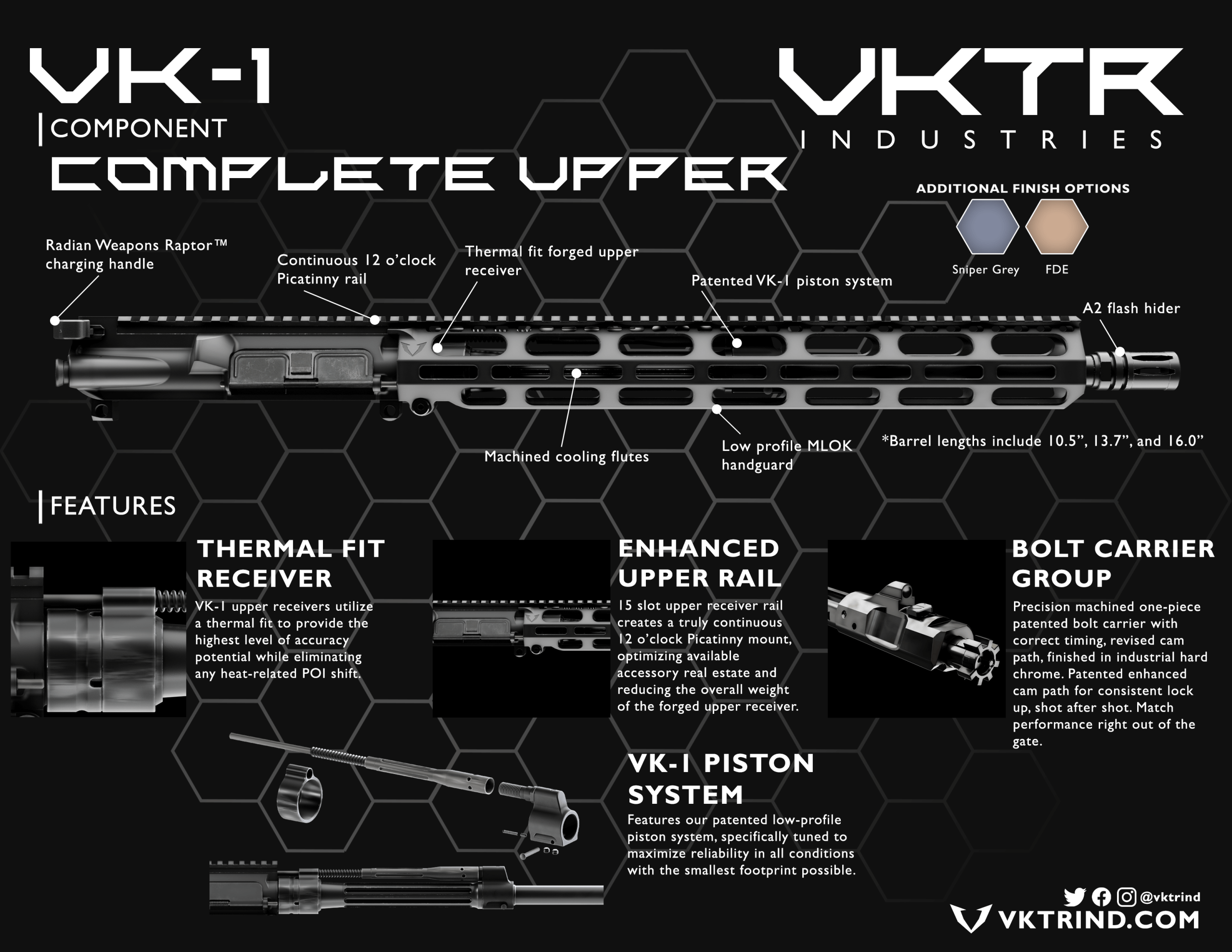 VKTR Industries VK-1 16" Rifle - Image 6