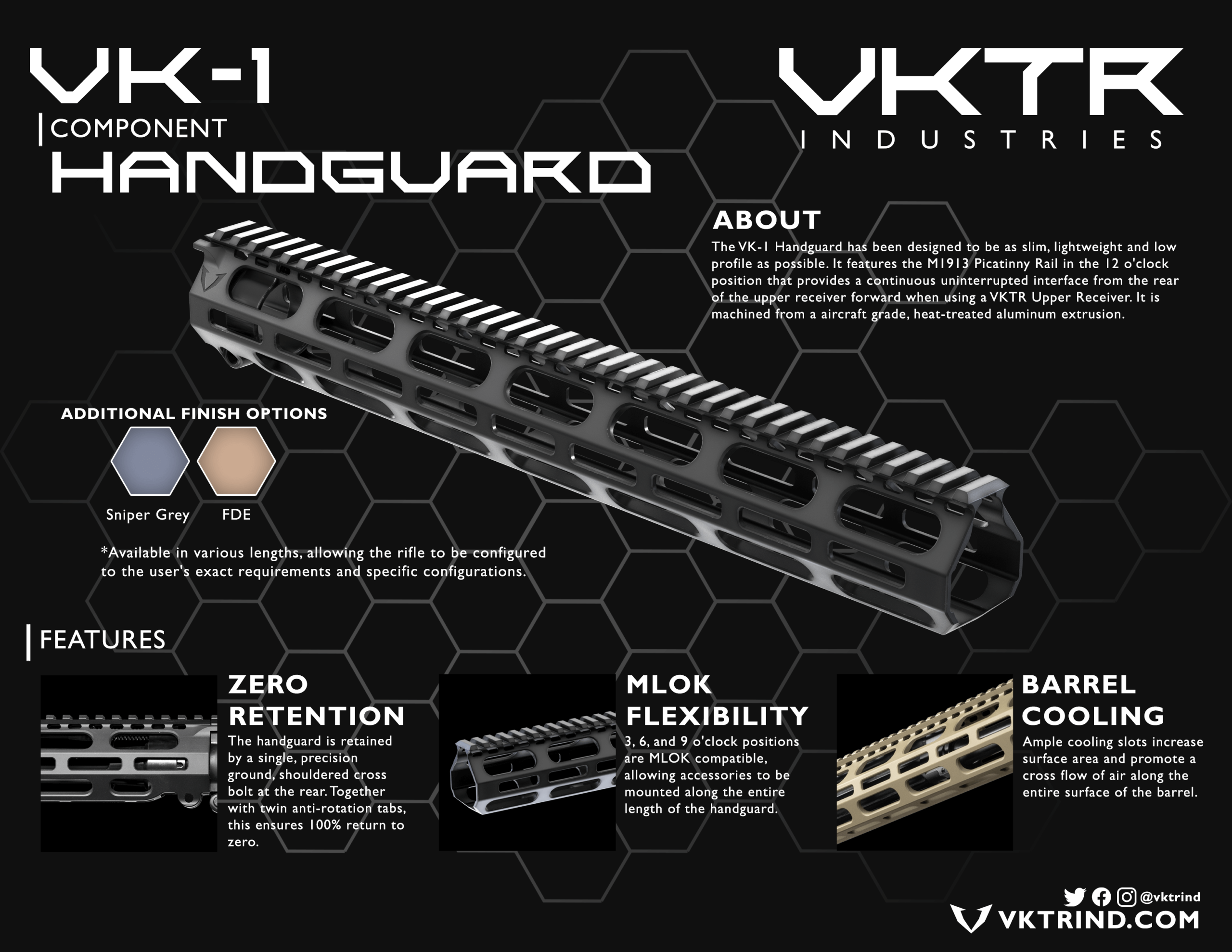 VKTR Industries VK-1 16" Rifle - Image 5
