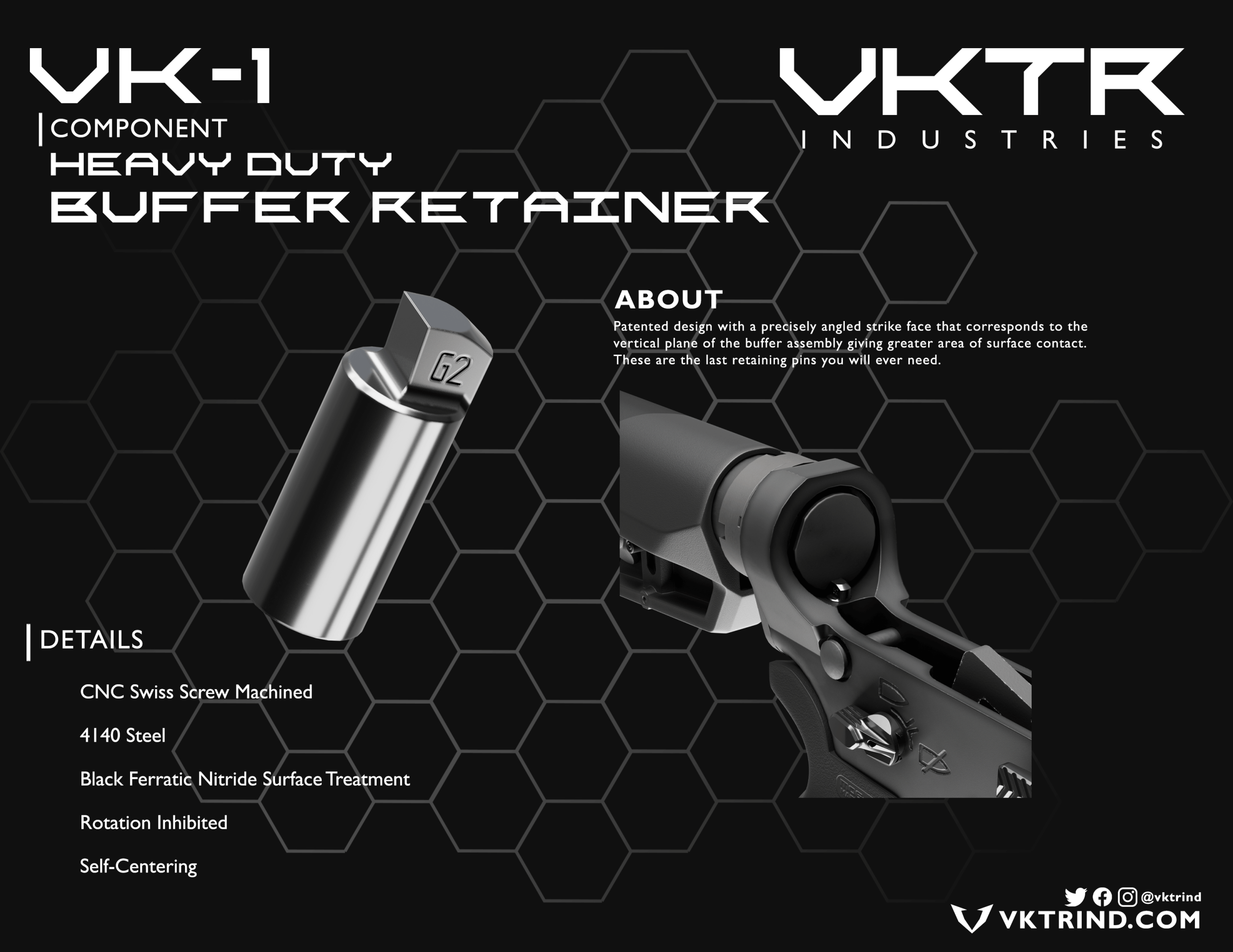VKTR Industries VK-1 16" Rifle - Image 4