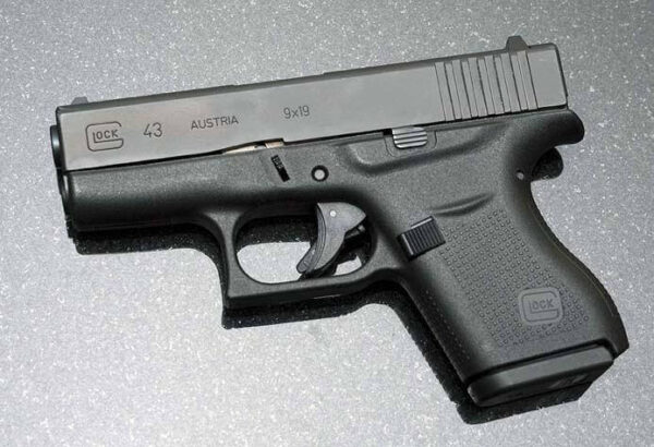 Glock 43 9mm Subcompact Semi-Auto Pistol