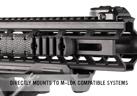 Lion Gears MA05ML2 M-LOK Rail Set – 2-Pack, 2.9 Inch, 5-Slot, 6061 Aluminum, Black