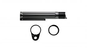 PWSMOD 2 ENHANCED BUFFER TUBE WITH RATCHET LOCK CASTLE NUT AND END PLATE) Primary Weapon Systems