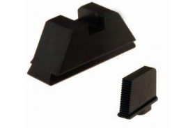 AmeriGlo Suppressor Height Sights. All Glock models (not 42/43). Black Front/Rear AMGGL-429